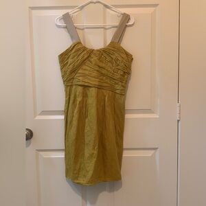 J Crew Elegant Mustard Color  Dress.  Size-6